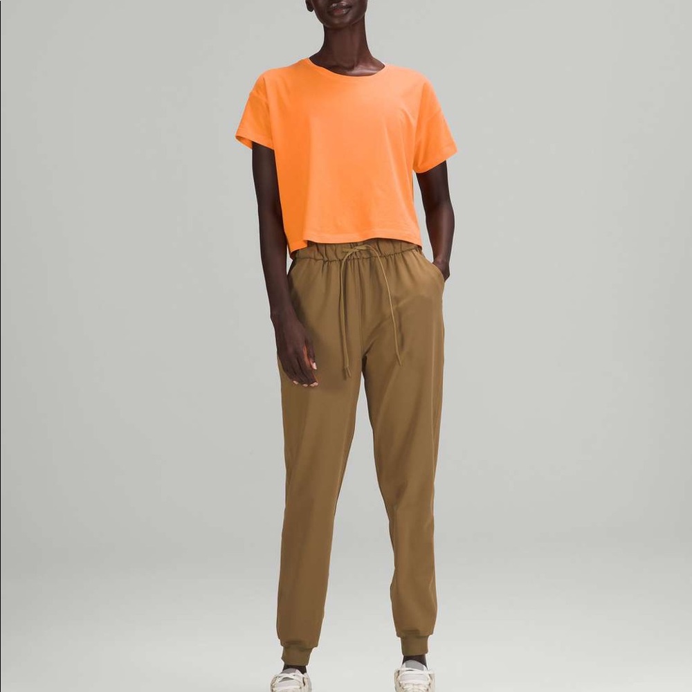 Stretch High Rise Jogger Artifact sz 8